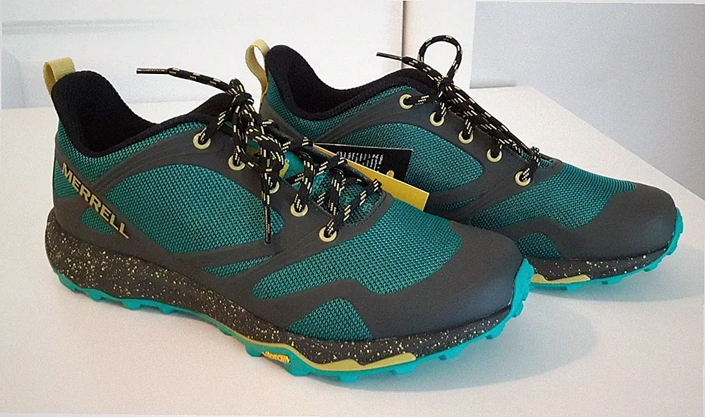 $180 Merrell Altalight Knit Hiking Trail Shoes Grip Vibram Soles Women's Size 11