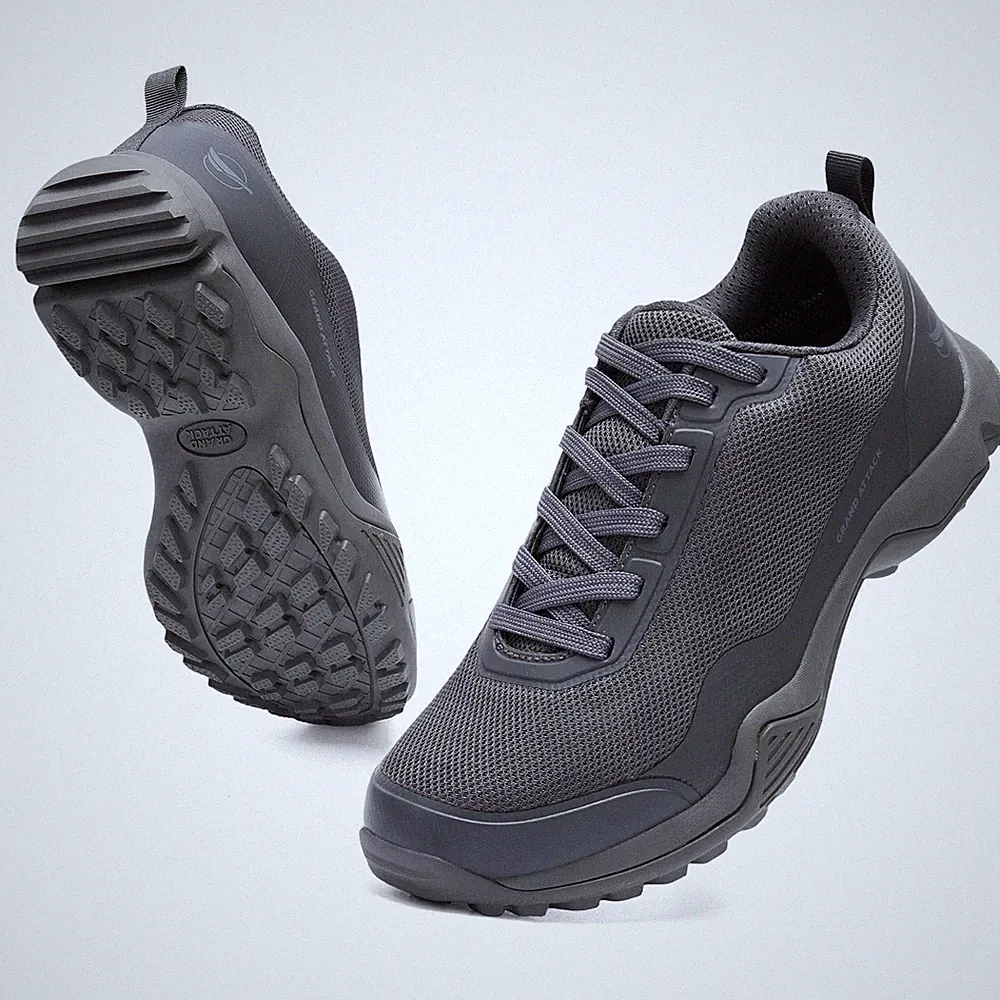Men's Waterproof Hiking Shoes Lightweight Approach Trekking Comfortable Backp...