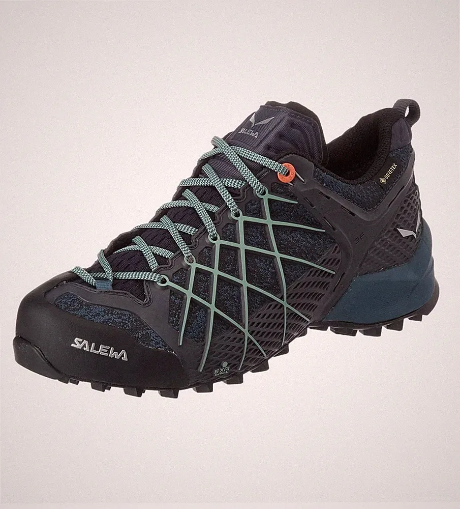 Salewa Wildfire 2 GTX Gore-Tex Approach Shoe Women's Blue/Black 6.5 EU 37 UK 4.5